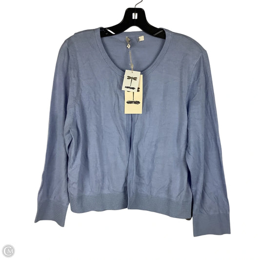 Cardigan By Tyler Boe In Blue, Size: Xl