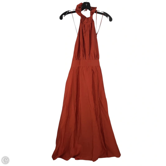Dress Casual Maxi By Banana Republic In Orange, Size: 6