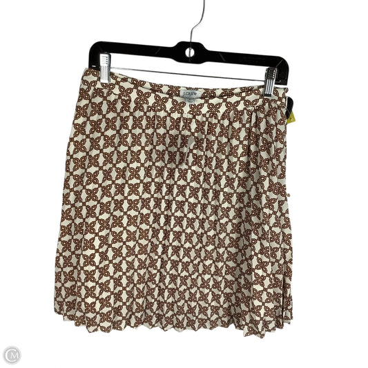 Skirt Mini & Short By J. Crew In Cream, Size: 6