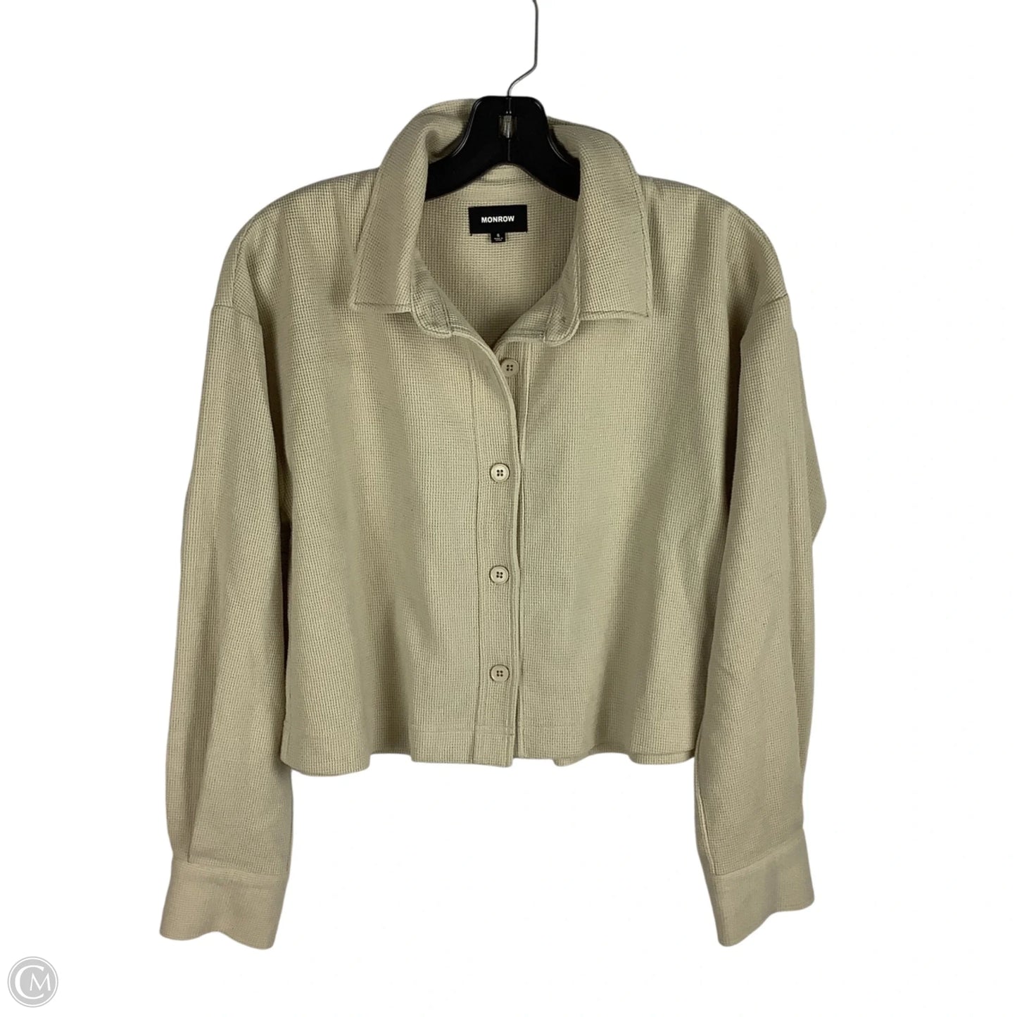 Jacket Other By Monrow In Tan, Size: S