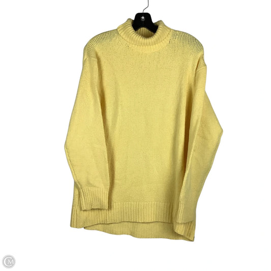 Sweater By Uniqlo In Yellow, Size: Xs