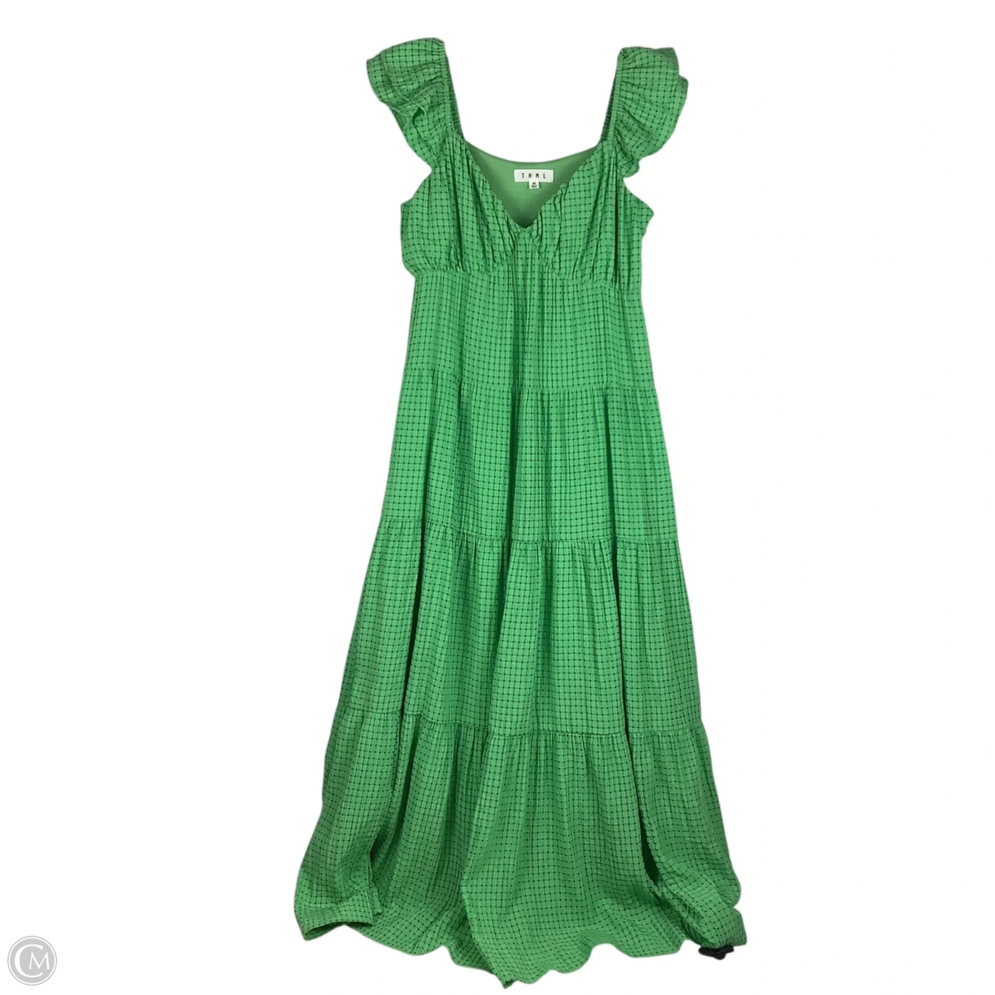Dress Casual Maxi By Thml In Green, Size: Xs