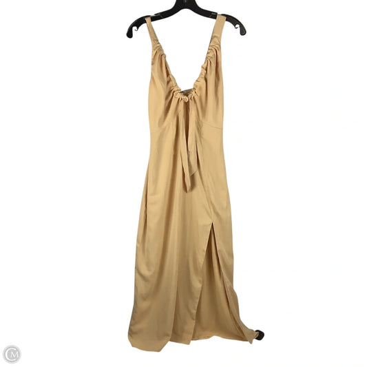 Dress Casual Maxi By Abercrombie And Fitch In Yellow, Size: S