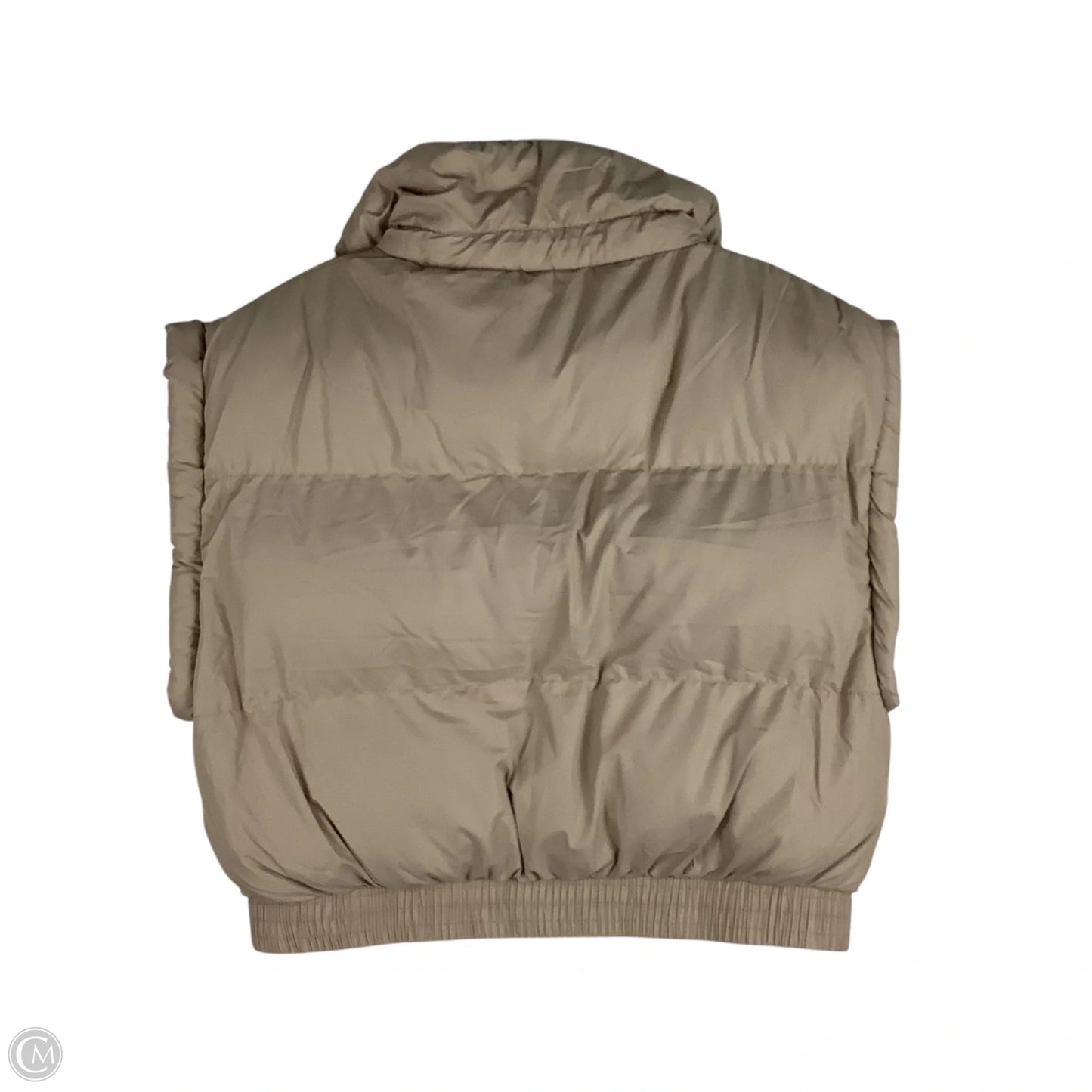 Vest Puffer & Quilted By Clothes Mentor In Brown, Size: Xl