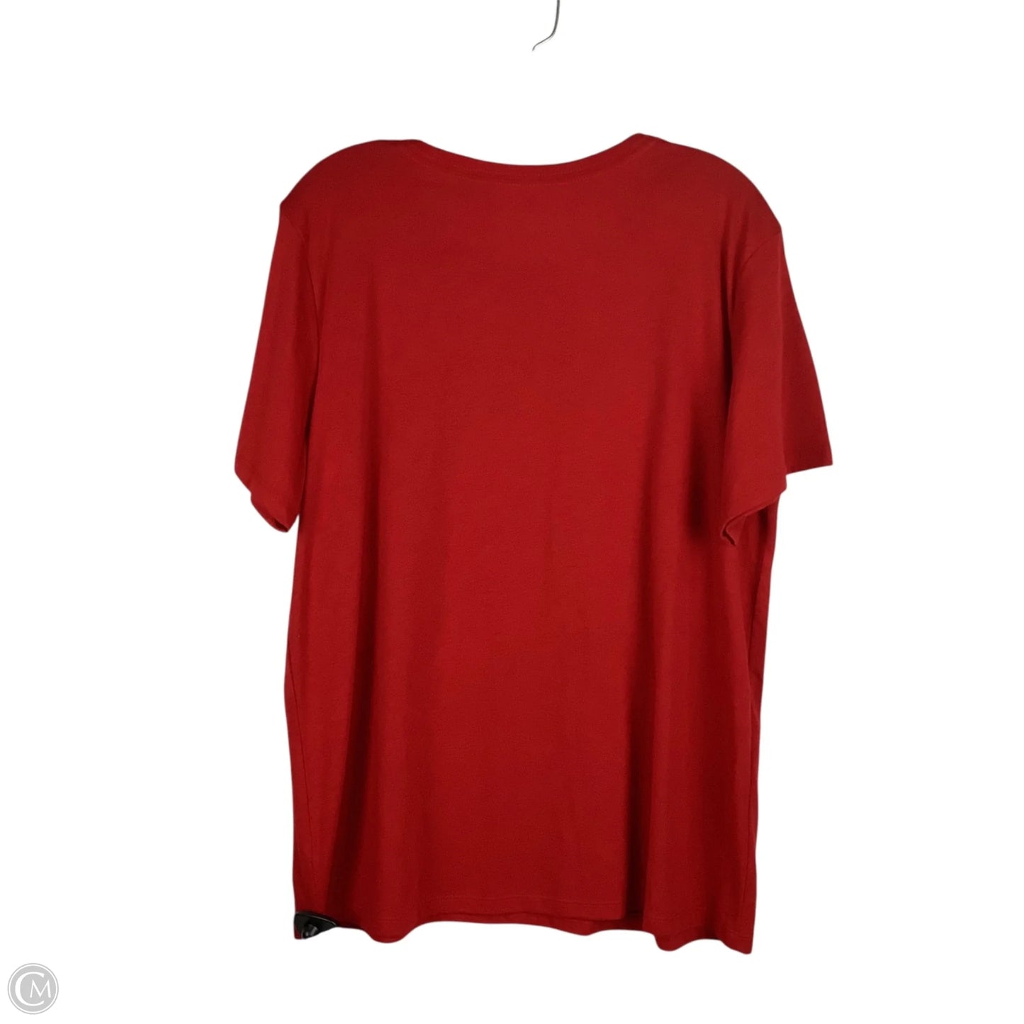 Top Short Sleeve Basic By Clothes Mentor In Red, Size: Xl