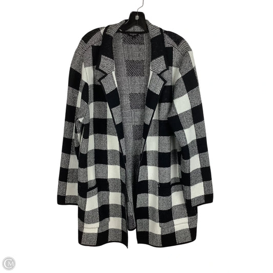 Sweater Cardigan By Talbots In Black, Size: 1x