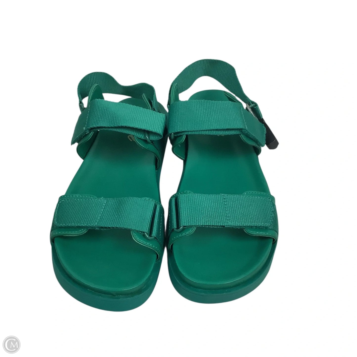 Sandals Flats By Aerie In Green, Size: 9