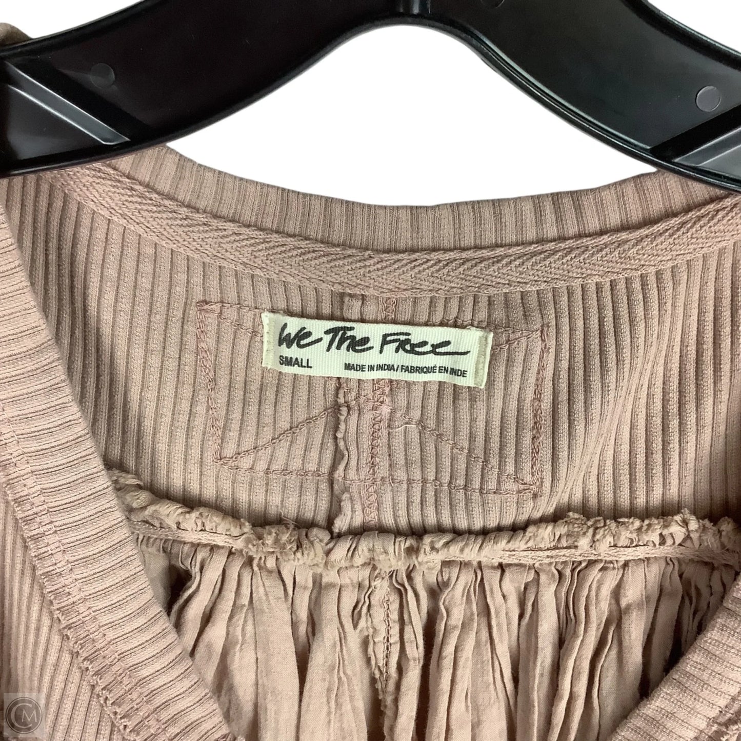 Top Long Sleeve By We The Free In Brown, Size: S