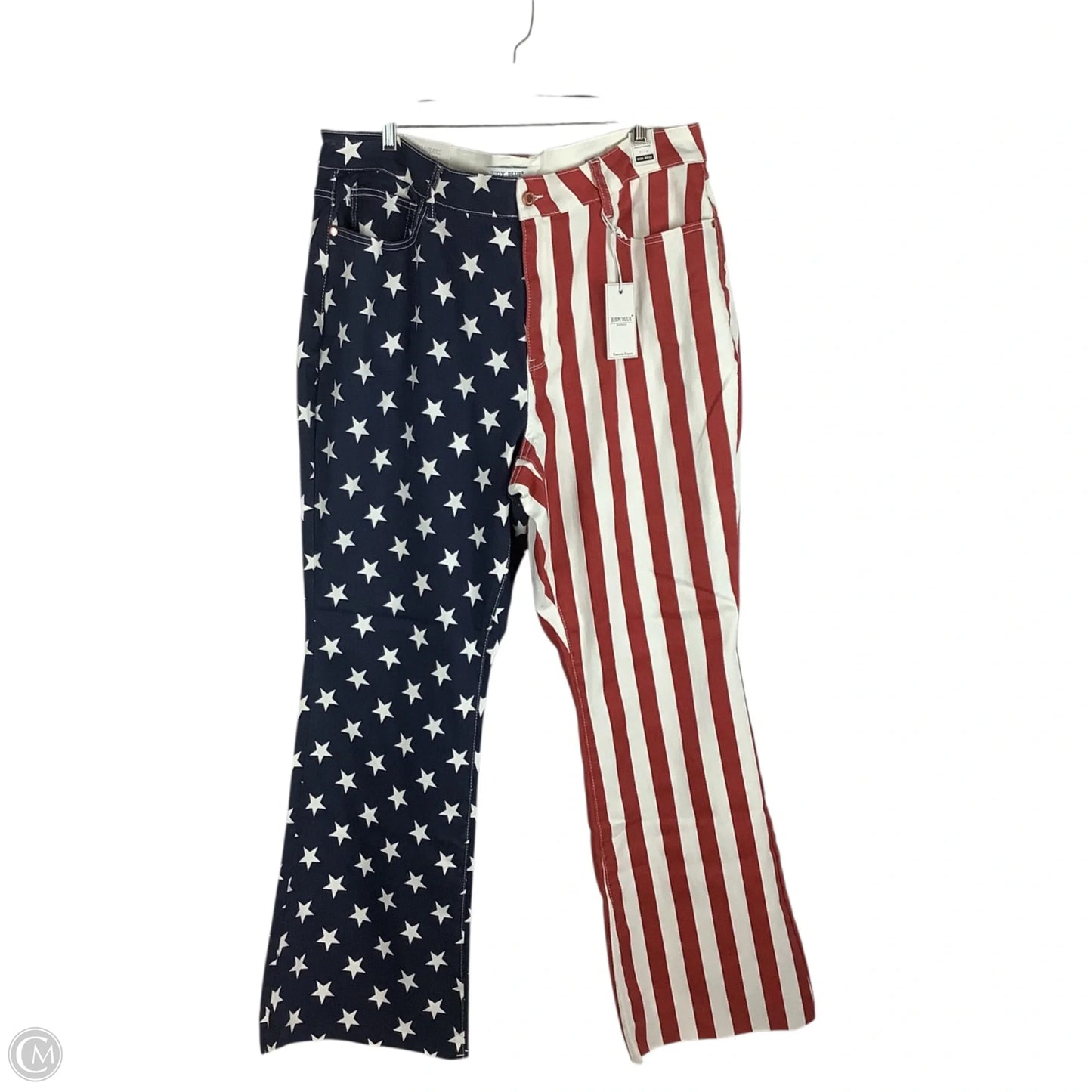 Pants Other By Judy Blue In Blue Red & White, Size: 22