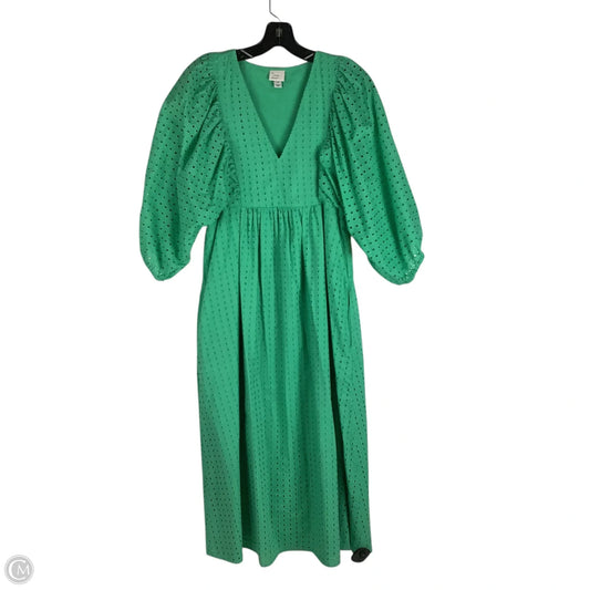 Dress Casual Maxi By A New Day In Green, Size: S