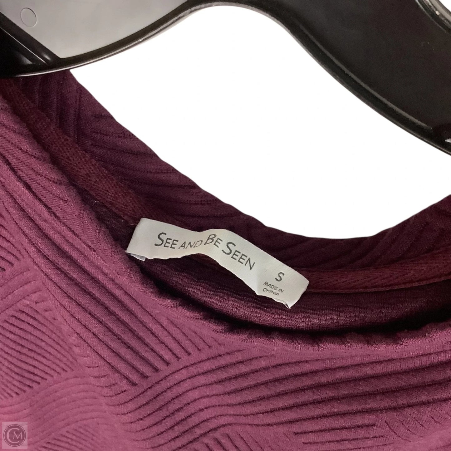 Pants Set 2pc By See And Be Seen In Purple, Size: S top/M bottom