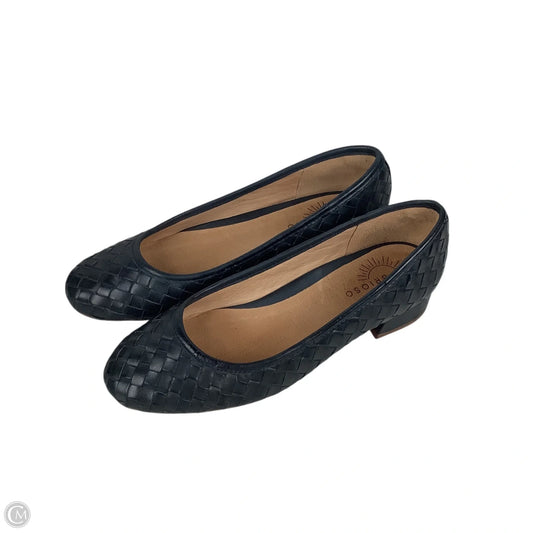 Shoes Heels Block By Cmc In Blue, Size: 7