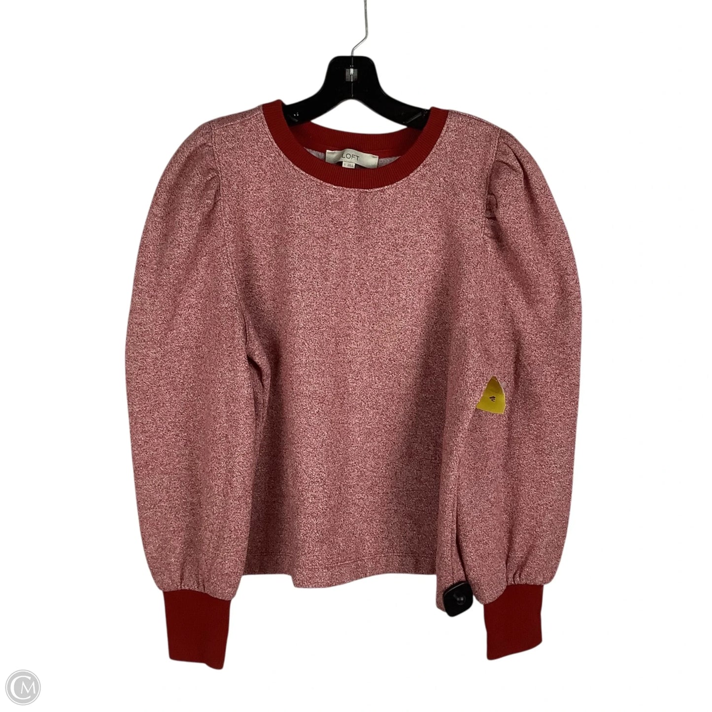 Sweater By Loft In Red, Size: L