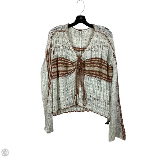 Sweater By Free People In Brown, Size: S