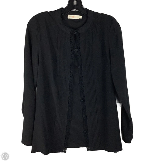 Top Long Sleeve Designer By Tory Burch In Black, Size: 4/S