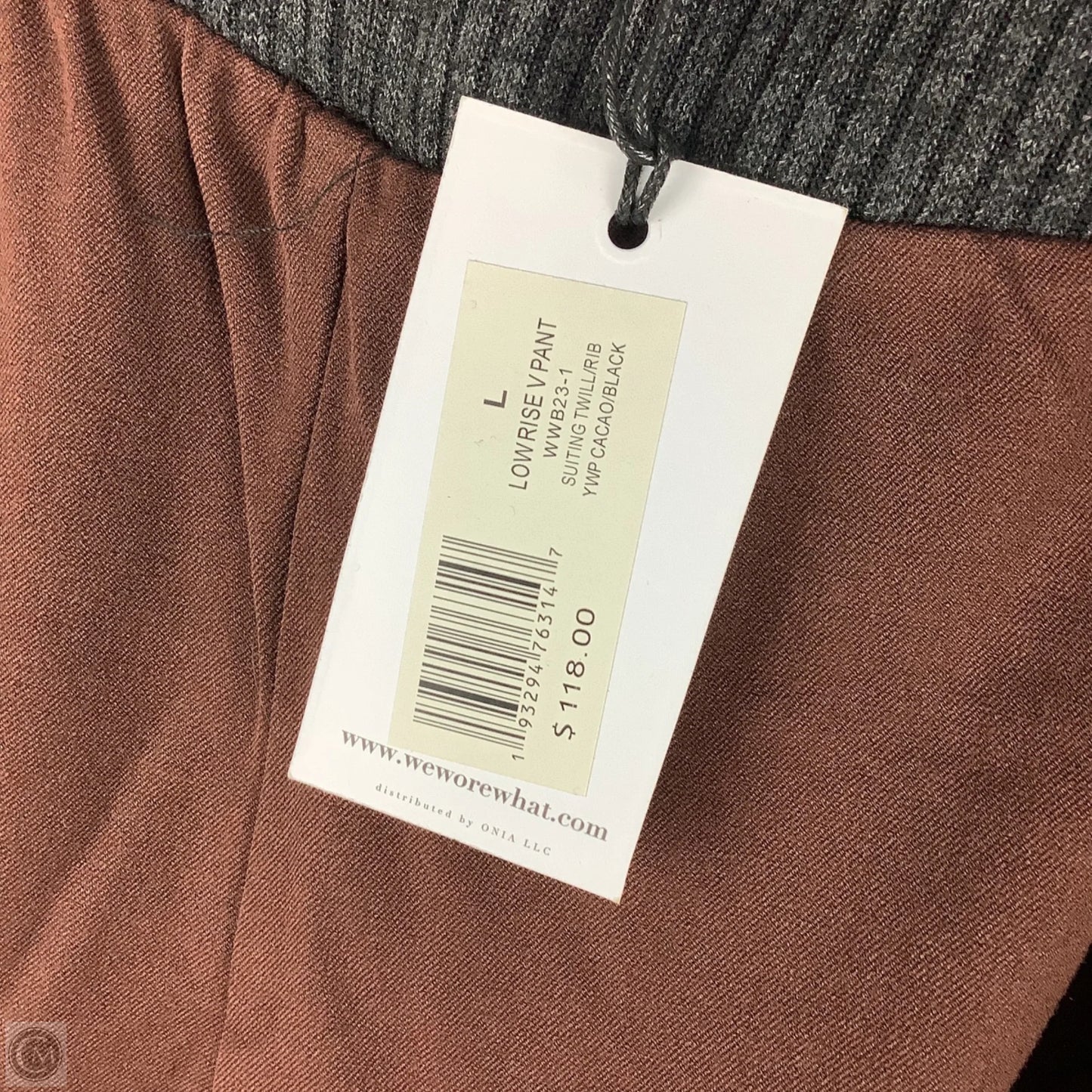 Pants Set 2pc By Cmc In Brown, Size: L