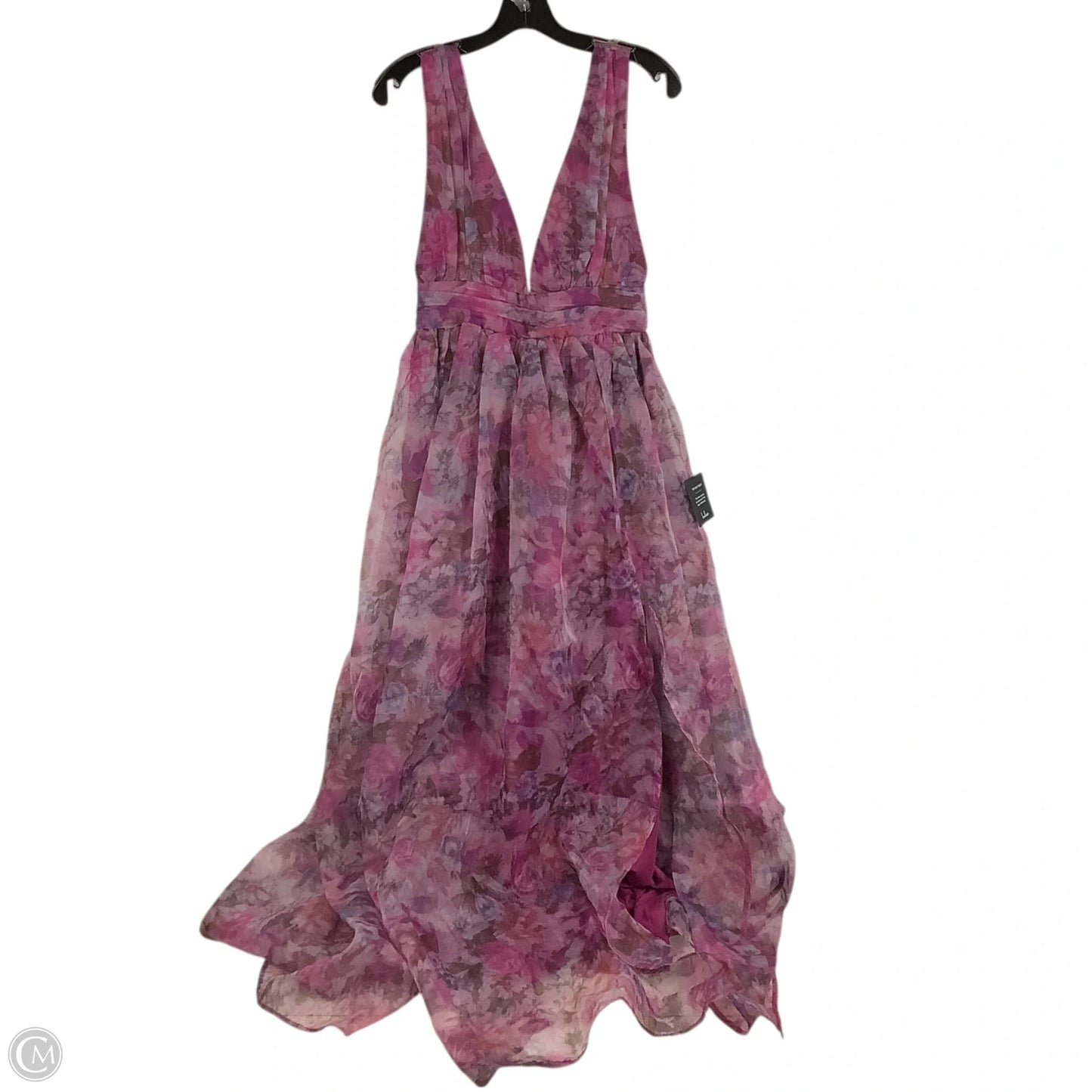 Dress Party Long By Lulus In Purple, Size: S