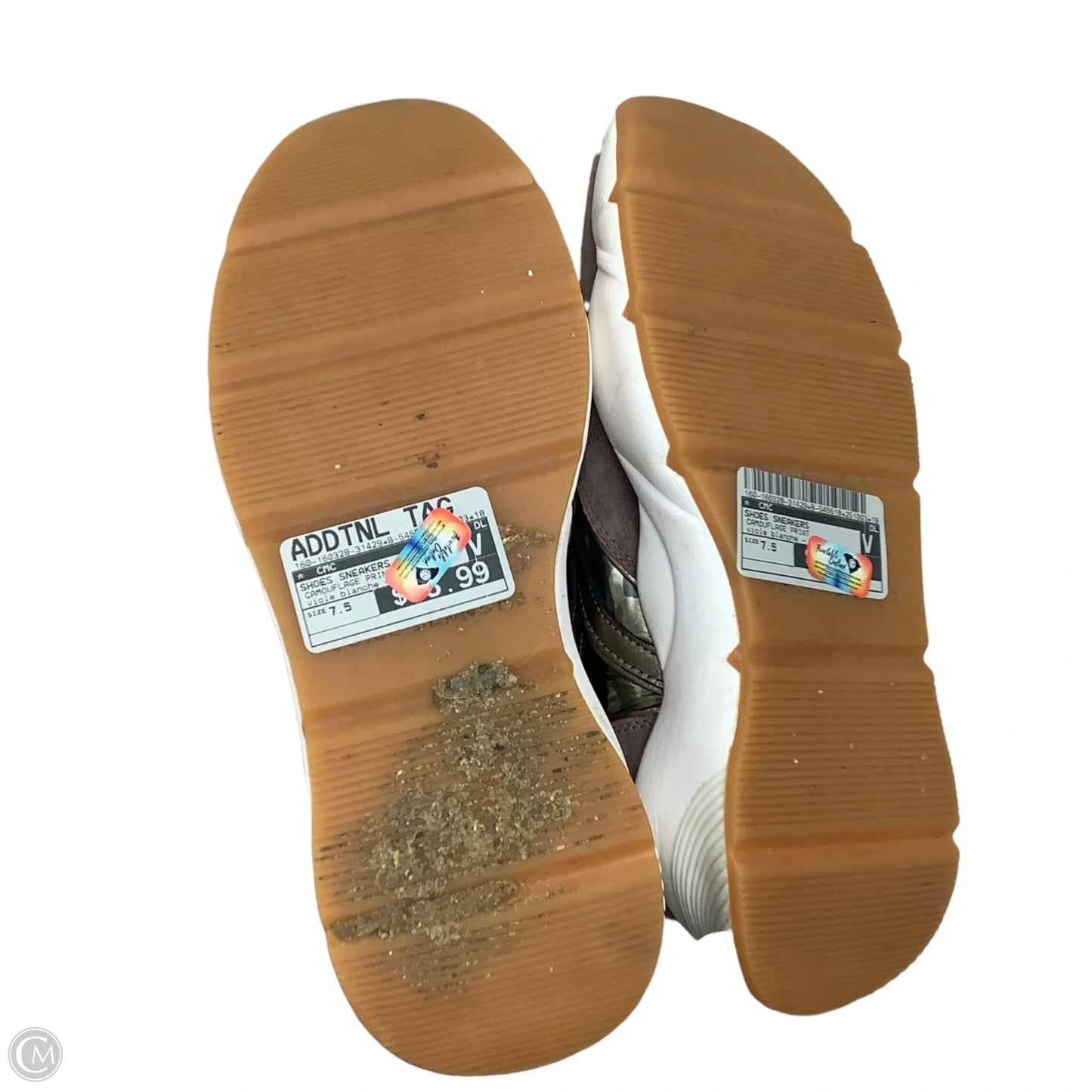 Shoes Sneakers By Cmc In Camouflage Print, Size: 7.5