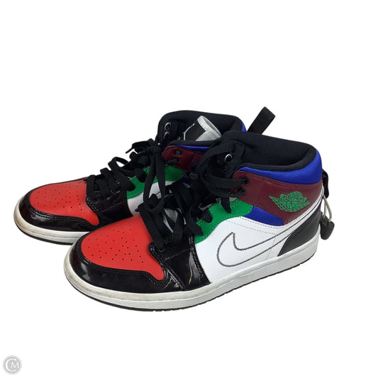 Shoes Luxury Designer By Jordan In Multi-colored, Size: 7