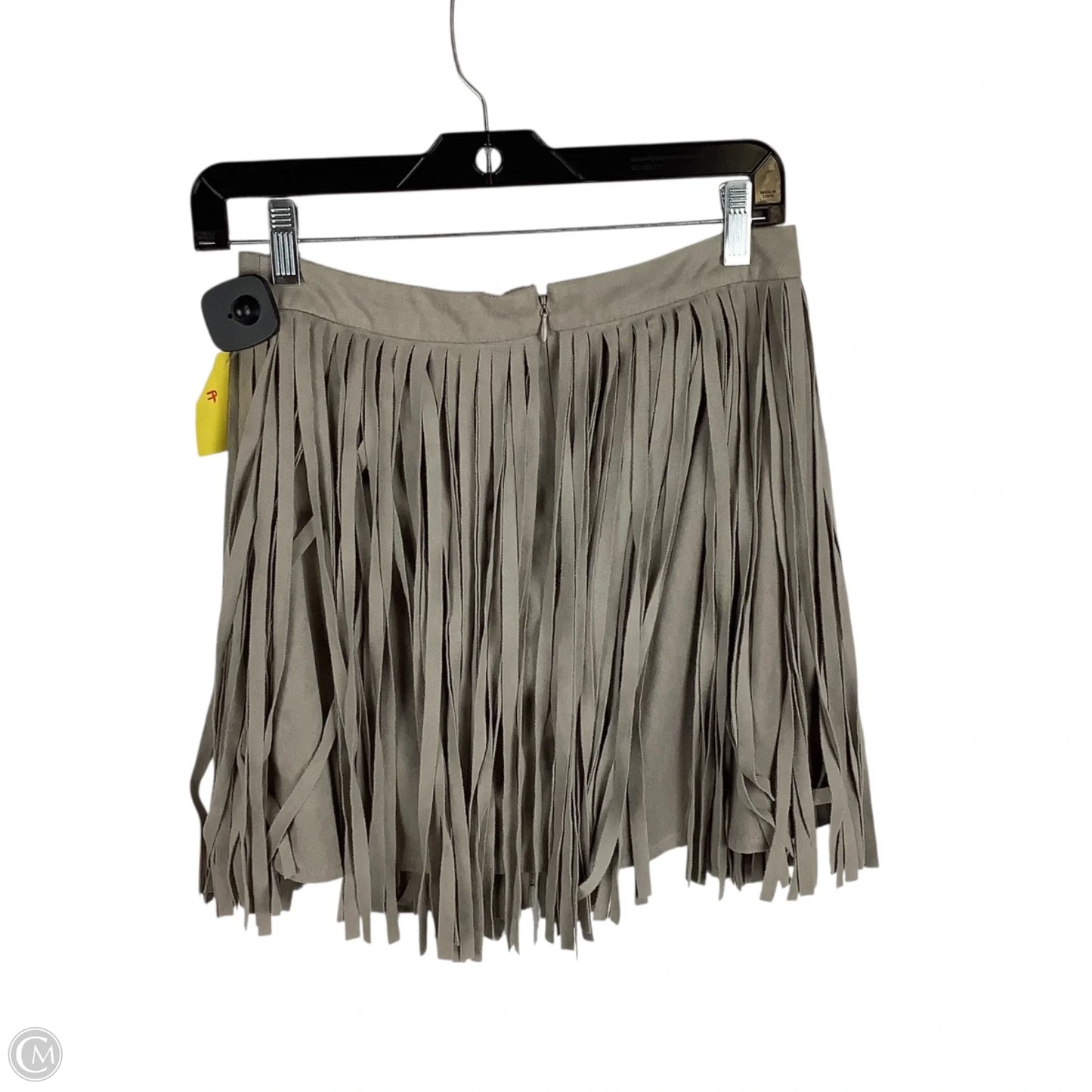 Skirt Mini & Short By Bb Dakota In Taupe, Size: 4