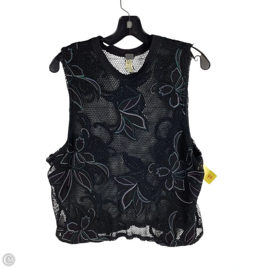 Top Sleeveless By Free People In Black, Size: Xs