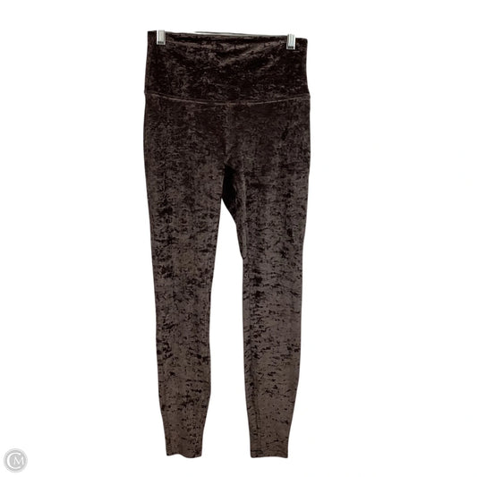 Athletic Leggings By Lululemon In Velvet, Size: 6