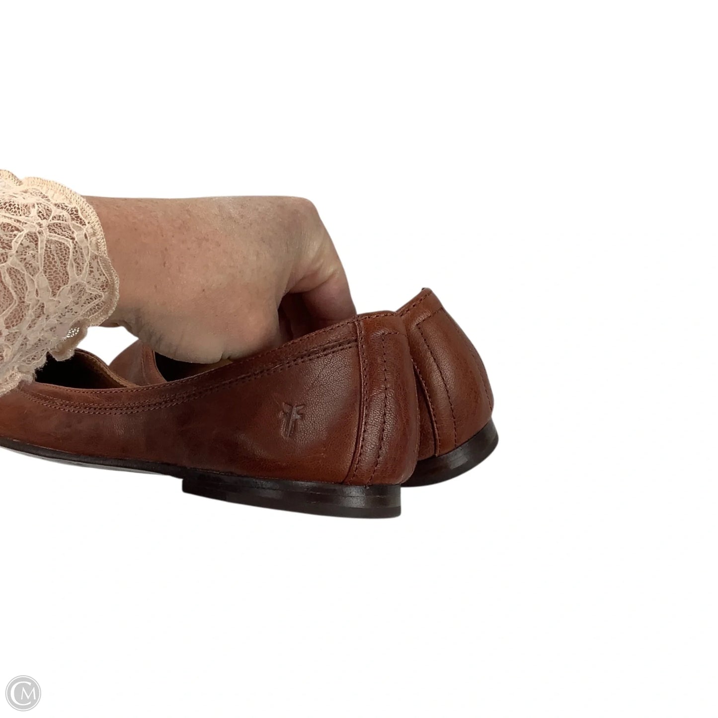 Shoes Designer By Frye In Brown, Size: 9.5