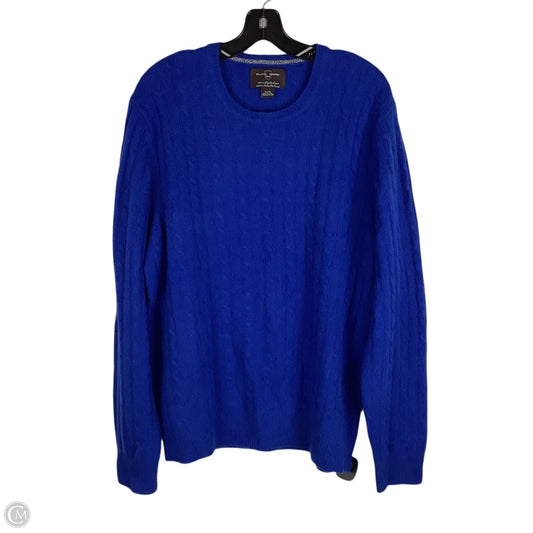 Sweater Cashmere By Cmc In Navy, Size: Xl