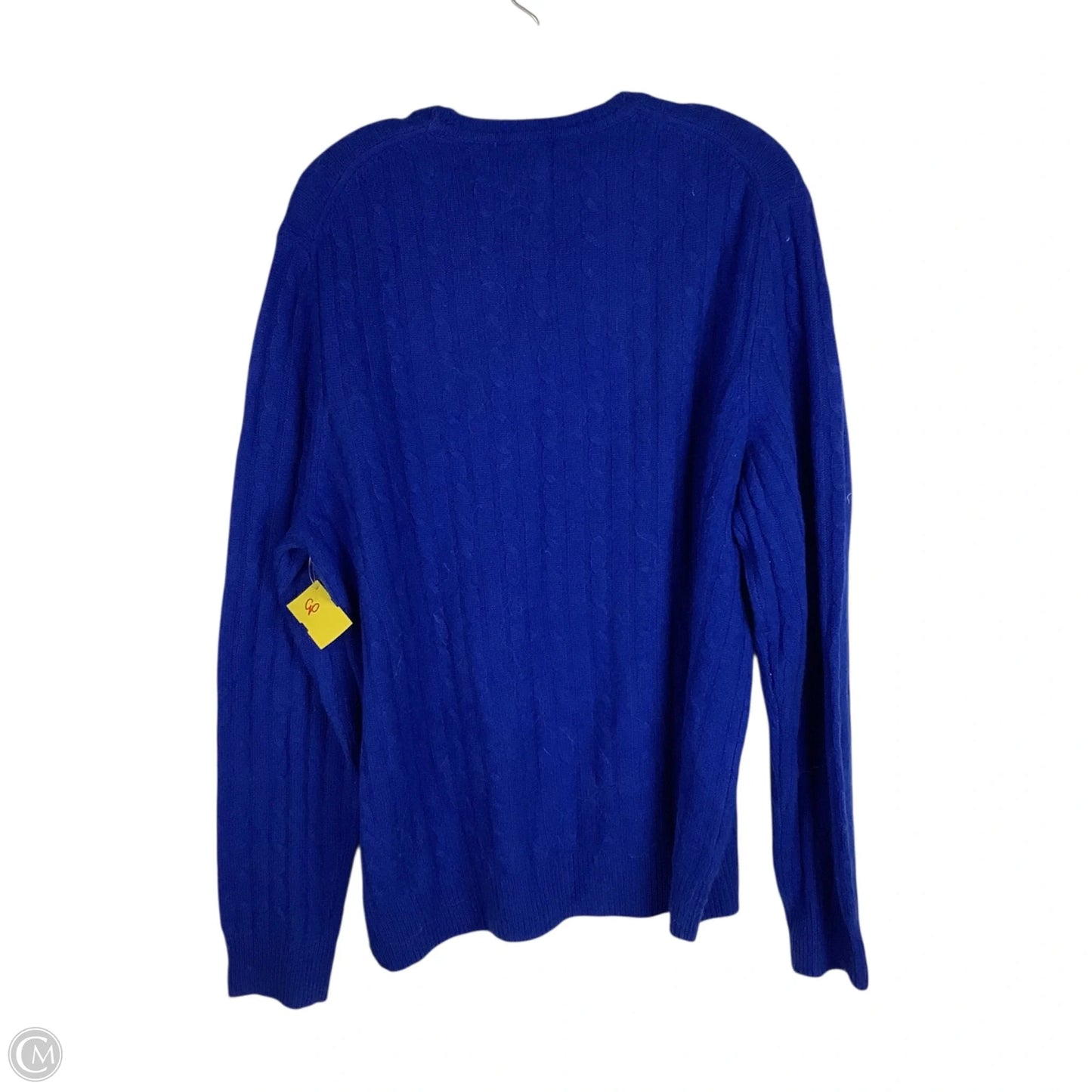 Sweater Cashmere By Cmc In Navy, Size: Xl