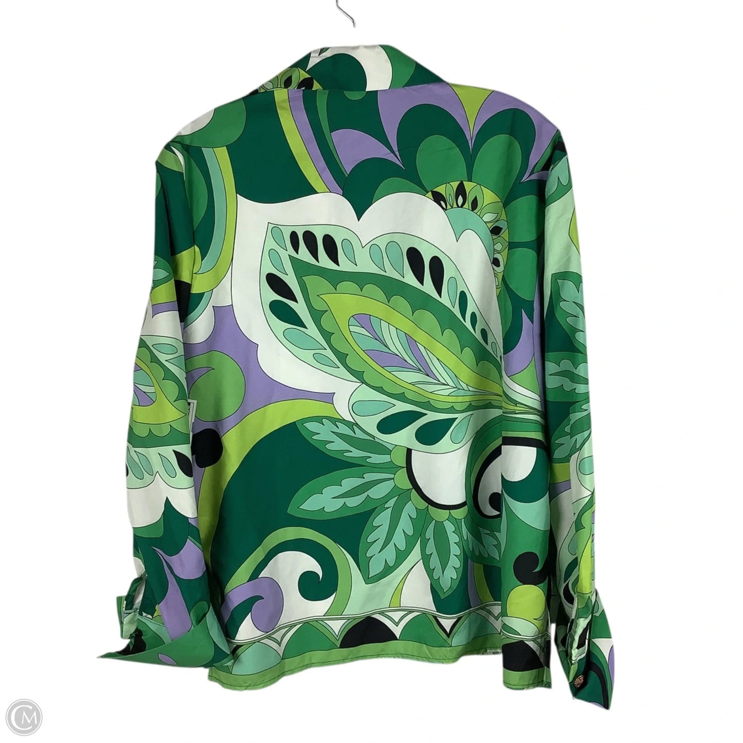 Top Long Sleeve By Sunday Up In Green, Size: L