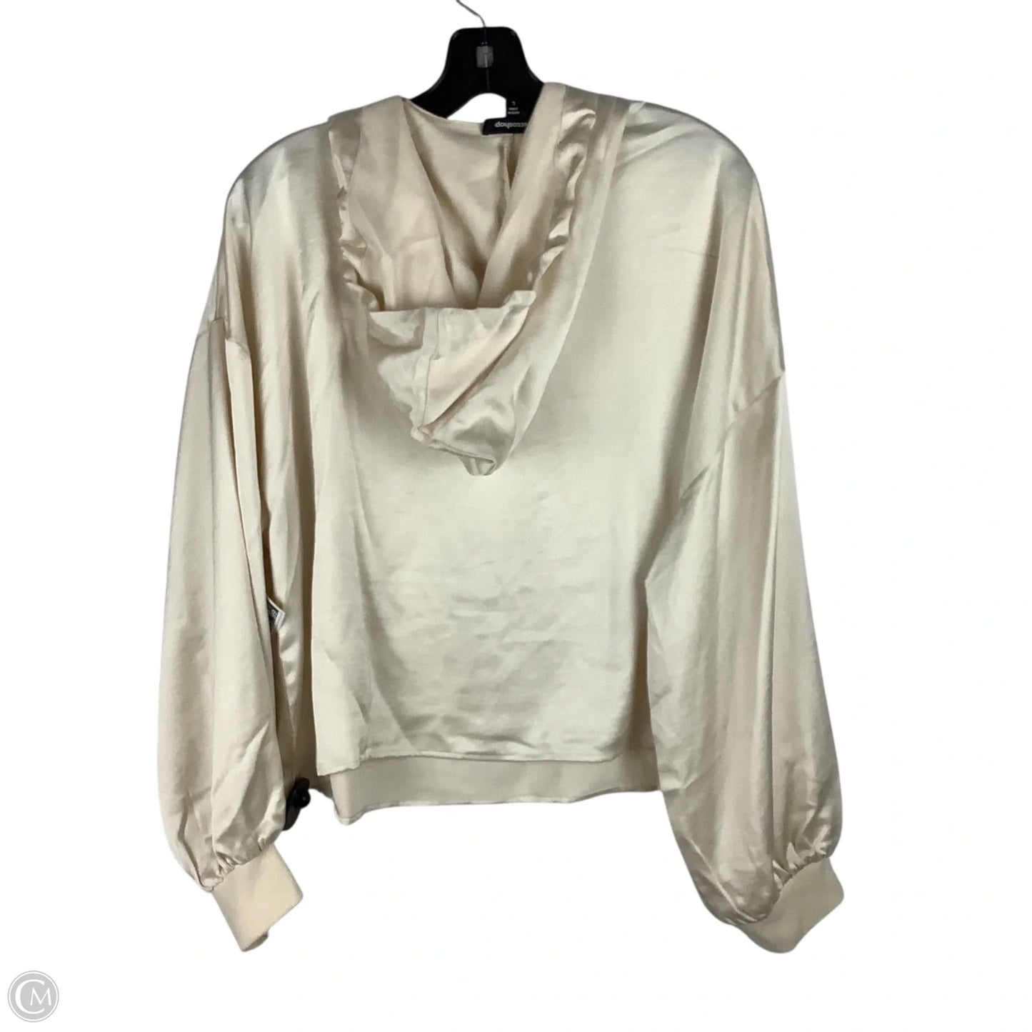 Sweatshirt Hoodie By Mittoshop In Cream, Size: L