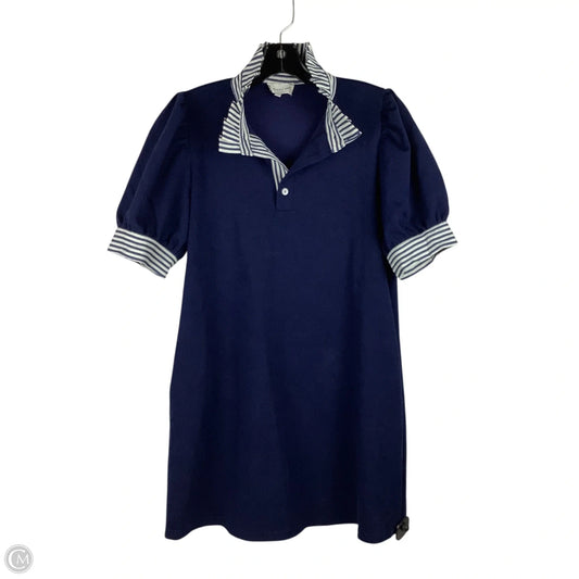 Dress Work By Entro In Navy, Size: S