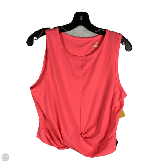 Top Sleeveless Designer By Lilly Pulitzer In Coral, Size: L