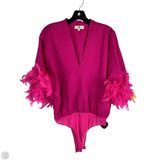 Bodysuit By Entro In Pink, Size: M