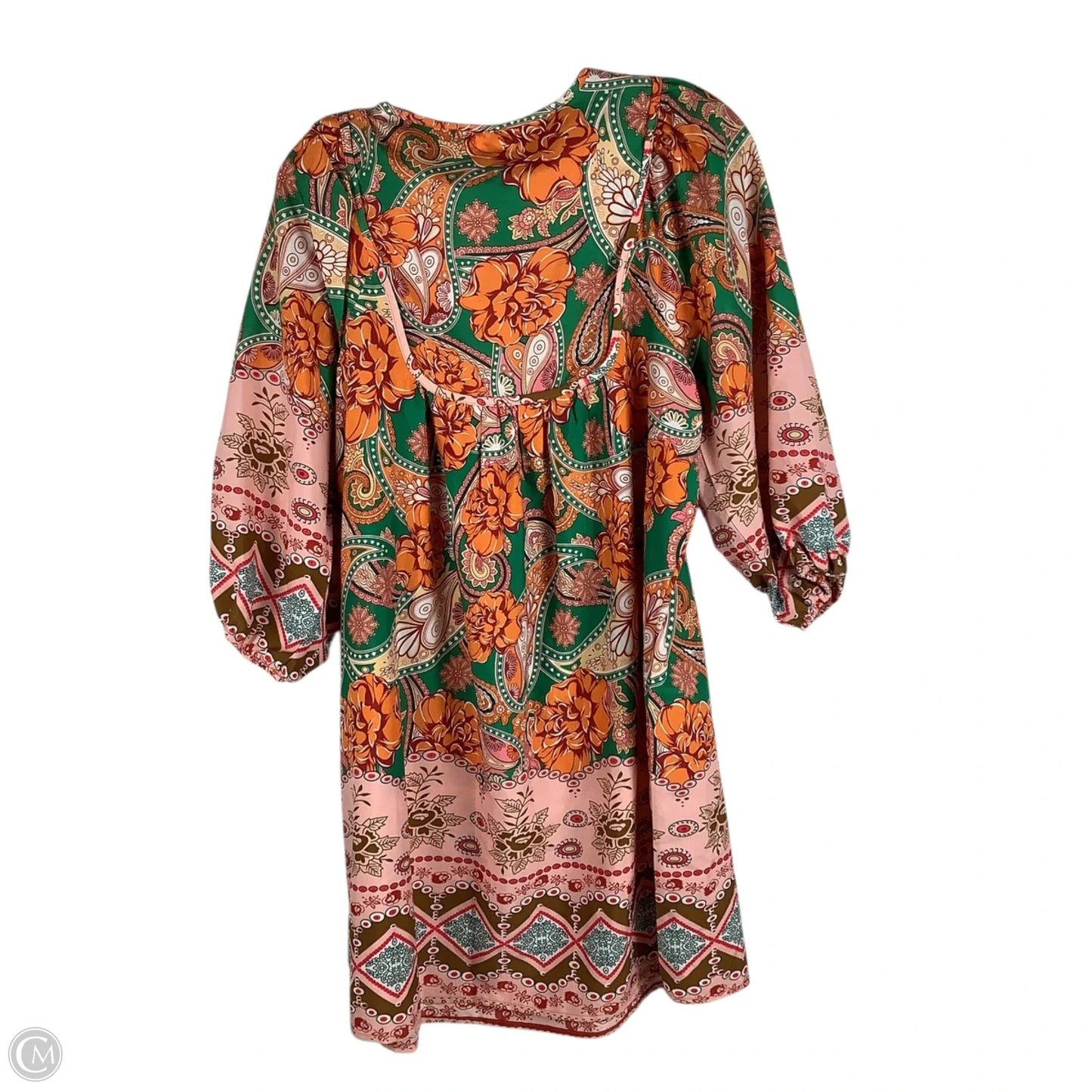 Dress Casual Short By Clothes Mentor In Orange, Size: S