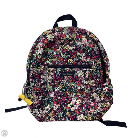 Backpack By Vera Bradley, Size: Large