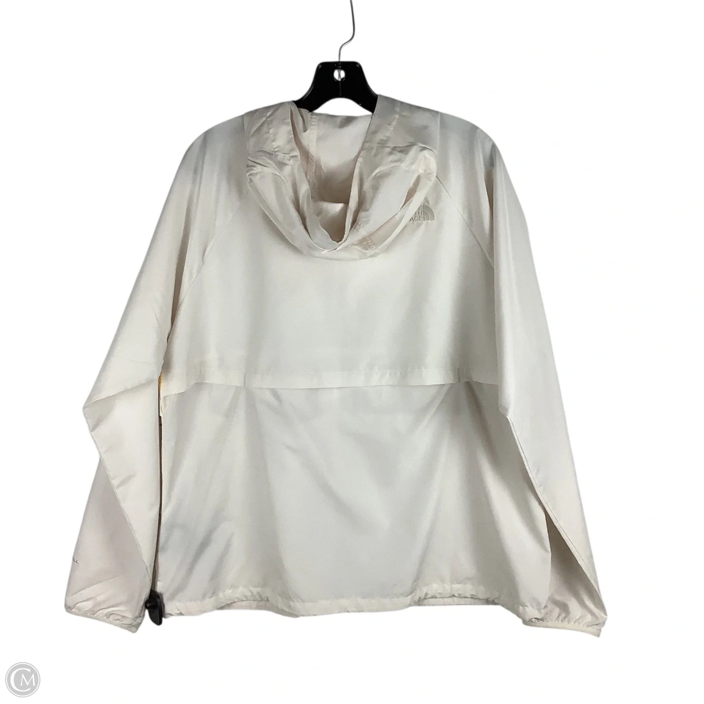 Jacket Windbreaker By The North Face In Cream, Size: Xl