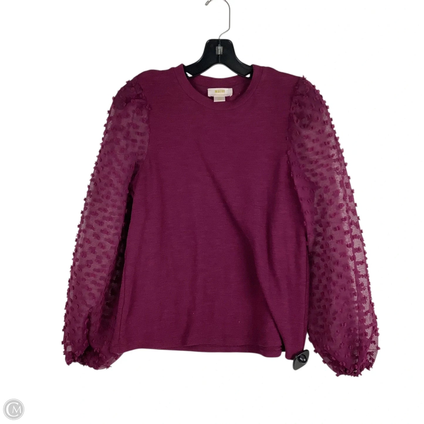 Top Long Sleeve By Maeve In Purple, Size: Xs