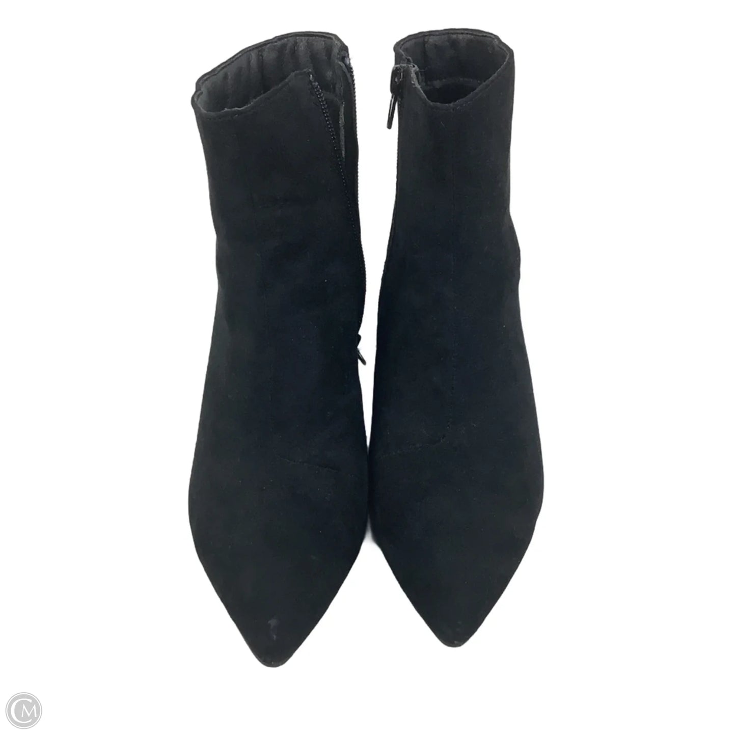 Boots Ankle Heels By Sugar In Black, Size: 6.5