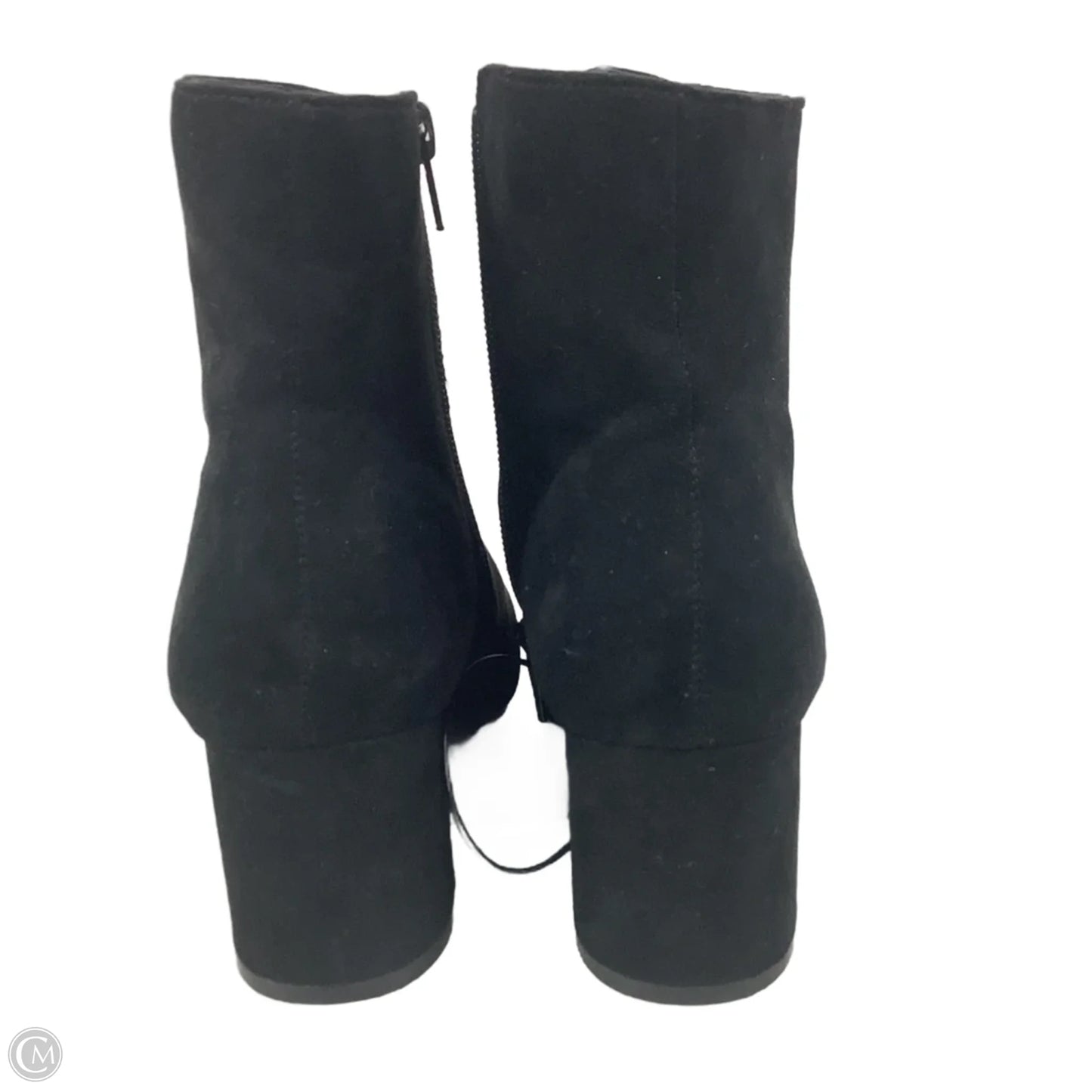 Boots Ankle Heels By Sugar In Black, Size: 6.5