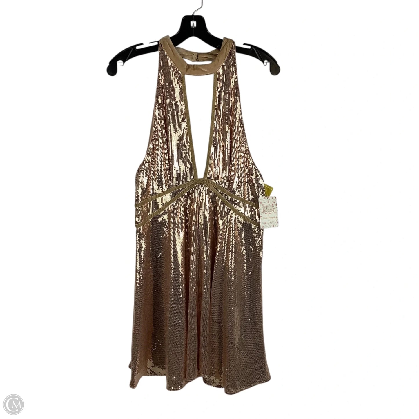 Dress Party Short By Free People In Rose Gold, Size: 12