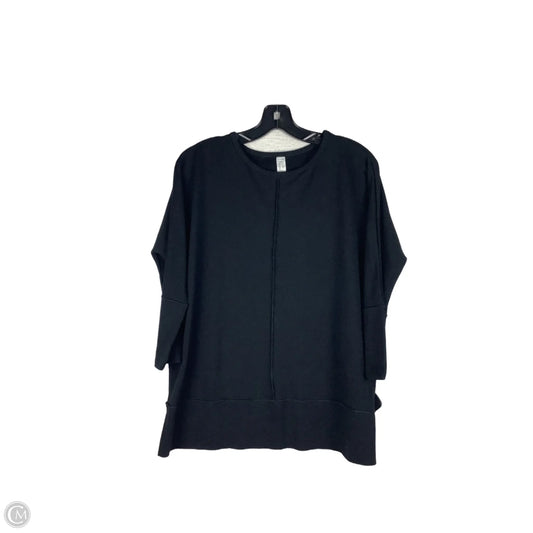 Top Long Sleeve By Spanx In Black, Size: Xs