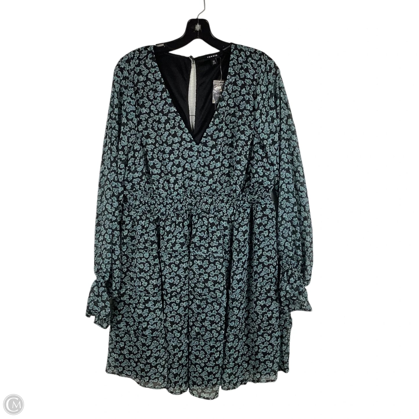 Dress Party Short By Torrid In Blue, Size: M/L (10)