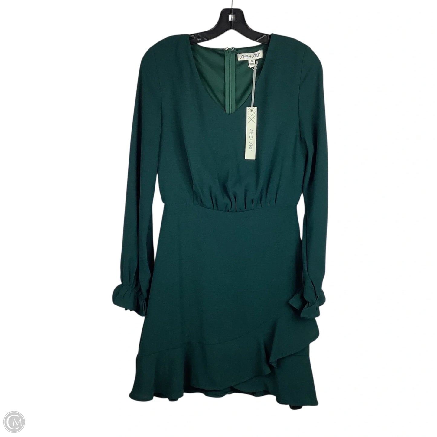 Dress Party Short By She + Sky In Green, Size: S