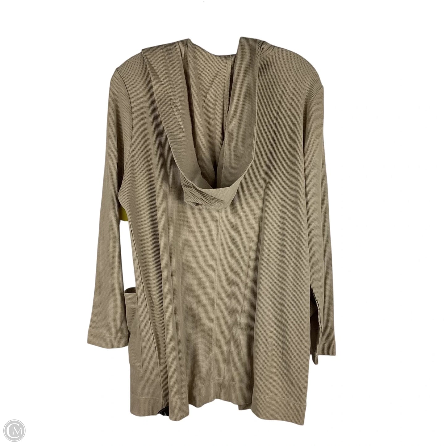 Sweater Cardigan By Splendid In Tan, Size: L