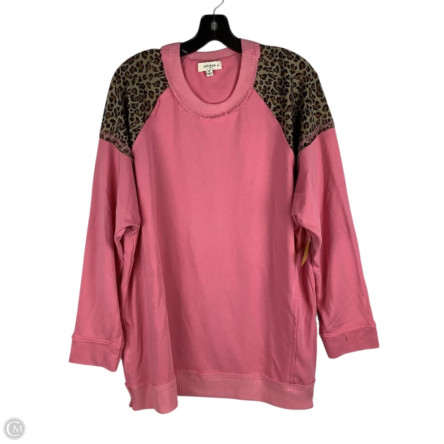 Top Long Sleeve By Umgee In Pink, Size: 1x