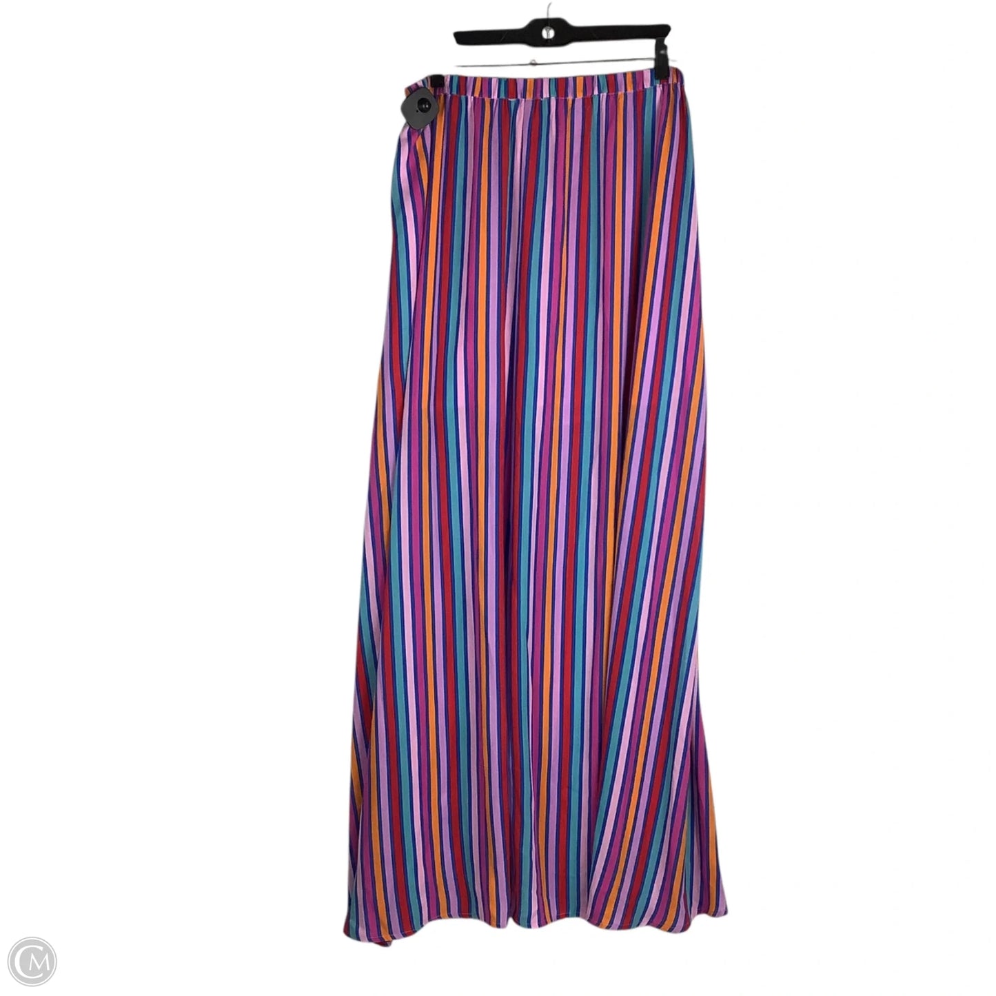 Skirt Maxi By Buddy Love In Striped Pattern, Size: L