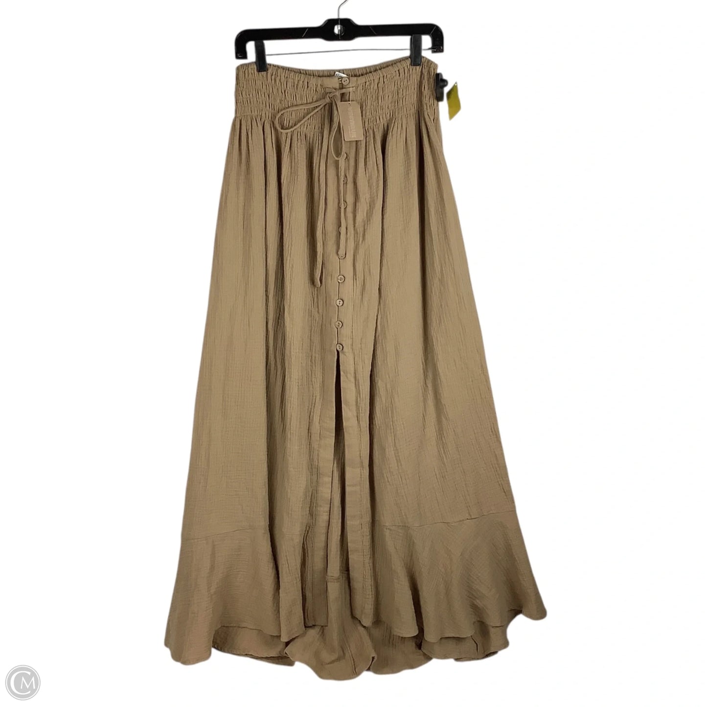 Skirt Maxi By Vestique In Brown, Size: S