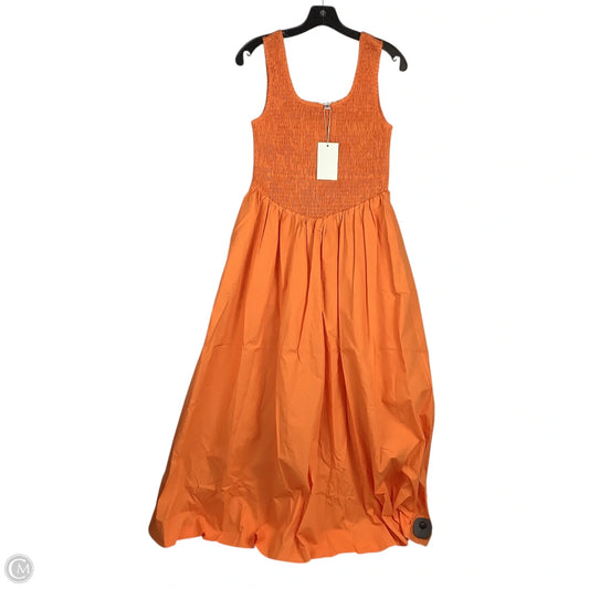 Dress Party Long By Clothes Mentor In Orange, Size: S