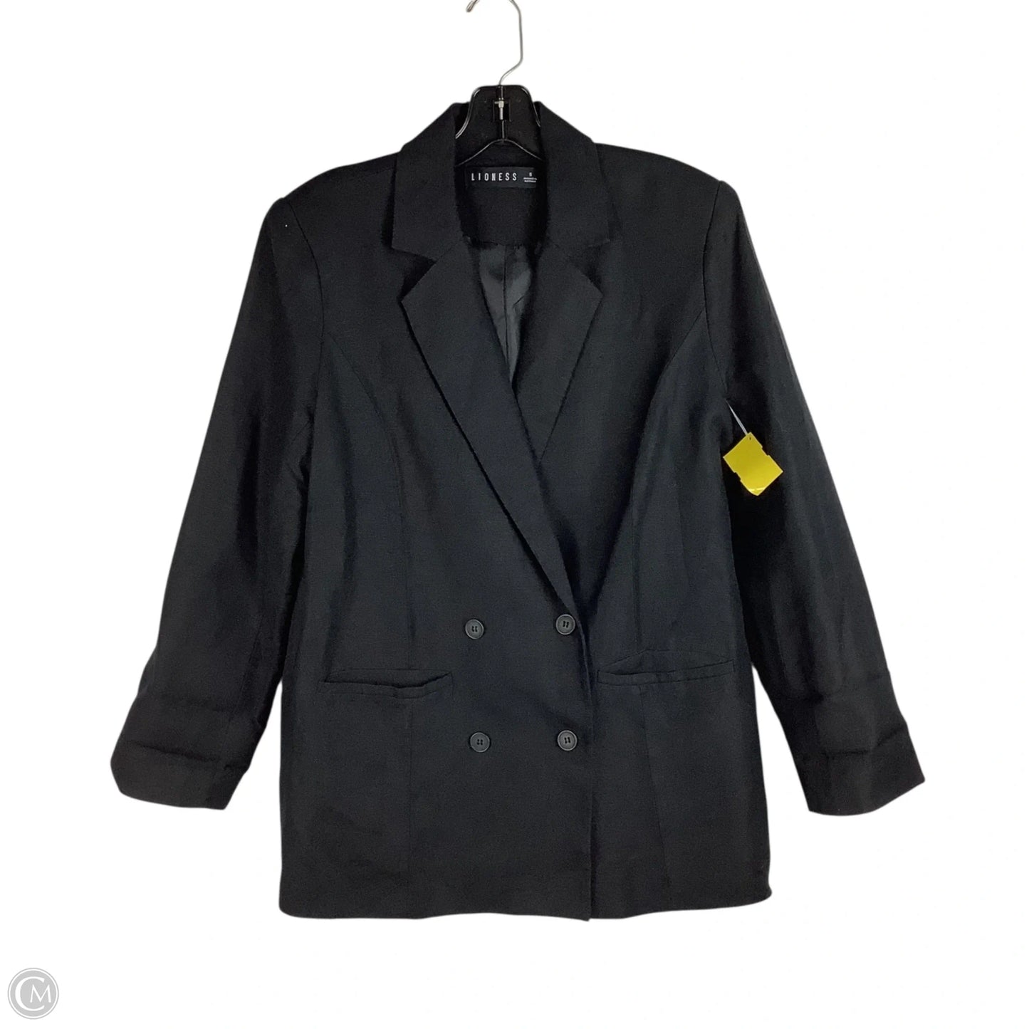 Blazer By Clothes Mentor In Black, Size: S